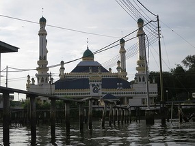 water village: mosque