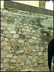 Part of the original wall  