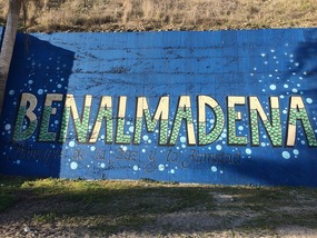 This sign is on the beach just down from us