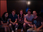 Re-united over karaoke!