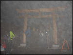 On the summit, the cloud ruined the photo's.