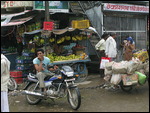 Street scene after the rain