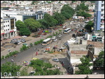Lookind down on Jaipur