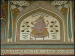 Detail - Ganesh Pol Gate, Amber Fort