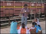 Waiting for the Shatabdi Express