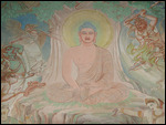 Mural, Mulagandhakuti Vihara, Sarnath