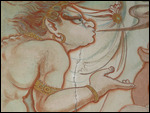 Mural, Mulagandhakuti Vihara, Sarnath