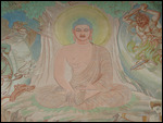 Mural, Mulagandhakuti Vihara, Sarnath