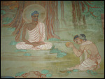 Mural, Mulagandhakuti Vihara, Sarnath