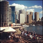 Sydney Harbor promenade