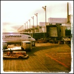 Departure from Munich, Germany for my last flight