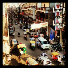 Delhi Street Scene