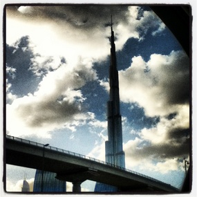 First look of the Burj Khalifa 