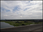 On the way in from the north