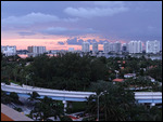 Miami Skyline at Dusk