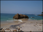 The Beach below the Hotel