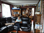 Kicking back in the Doll house B&B