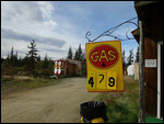 Gas at chicken