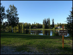 The Chena River at our door