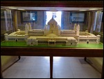 A model of the Marharajas Palace