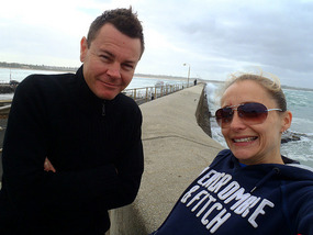 The Breakwall at Warrnambool