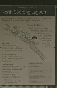 Coorong info - Mark Point