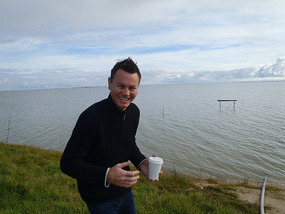 Something funny? on the Coorong