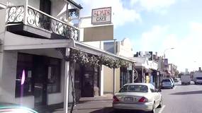 Driving down King William Road, Goodwood, Adelaide