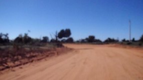 Going to Lake Mungo lookout (click for video)