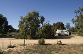 Lovely morning at Mungo Campsite