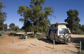 Lovely morning at Mungo Campsite