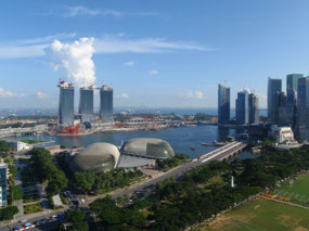 View from Our Room, Swissotel The Stamford
