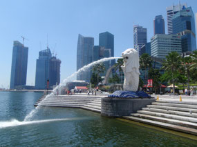 Merlion Statue, Singapore