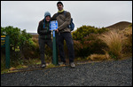 Tongariro Alpine Crossing. Km Null von 19,4...