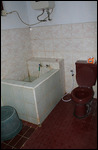 Dusche und Klo