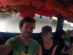 So eine Speedboot-Fahrt ist lustig... und SCHNELL!