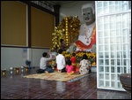 Samnang and Villa Pay Respect