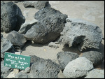 Blowhole Warning Sign