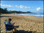 Spending Time on the Maui Beach