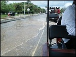 Street Flooding, Siem Reap, Cambodia