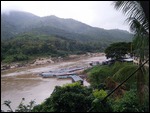 From Sleeping Spot, Pak Beng, Laos