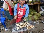 Grilled Bananas, Luang Prabang, Laos