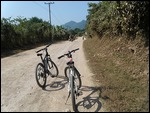 Riding in Countryside, Laos