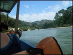 Boat to Orang Asli Village (Malaysia)