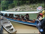 Boat to Orang Asli Village (Malaysia)