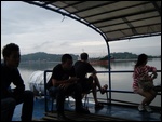 Boat to Sibu, Malaysia