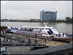 Boat to Sibu, Malaysia