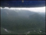 Rainstorm flying to Kota Kinabula (Malaysia)