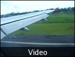 Landing in Yogyakarta, Indonesia