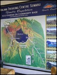Map, Mount Rinjani, Indonesia